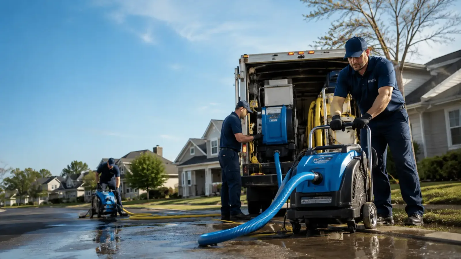 Flood Damage Cleanup in Red Rock, TX